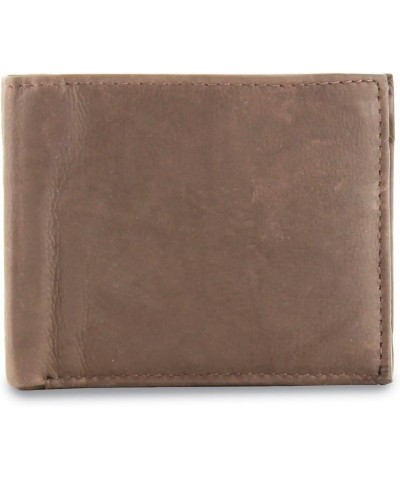 Brown Leather Bi-fold Wallet $29.40 Wallets