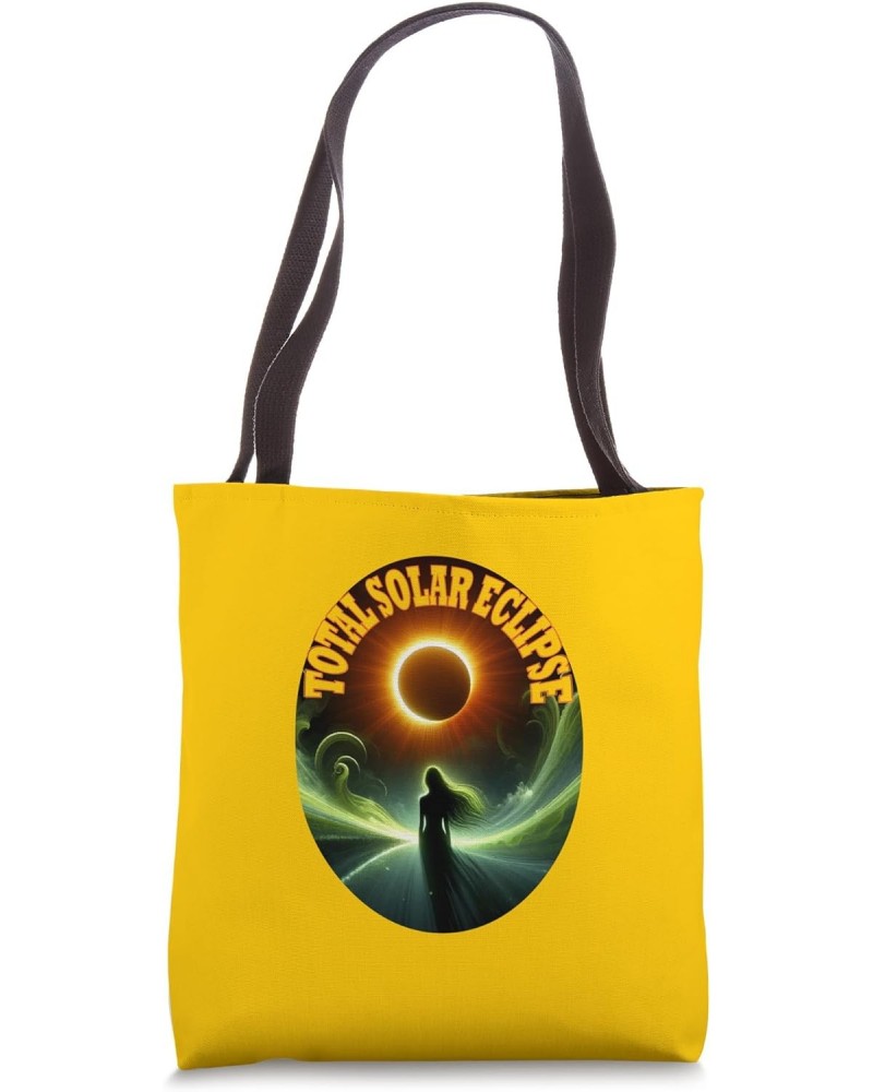 Total Solar Eclipse 4 8 2024 Path American Woman Eclipse Tote Bag $9.24 Totes