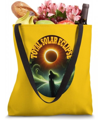 Total Solar Eclipse 4 8 2024 Path American Woman Eclipse Tote Bag $9.24 Totes