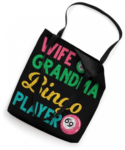 Bingo Player Grandma Lottery Gambling Mothers Day Bingo Tote Bag $13.16 Totes