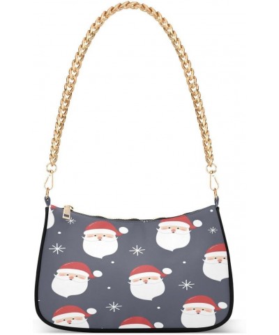 Christmas Snowflake Santa Claus Xmas Retro Women's Handbags Tote Crossbody Bag Purse Ladies Shoulder Bag Hobo Handbag $15.89 ...