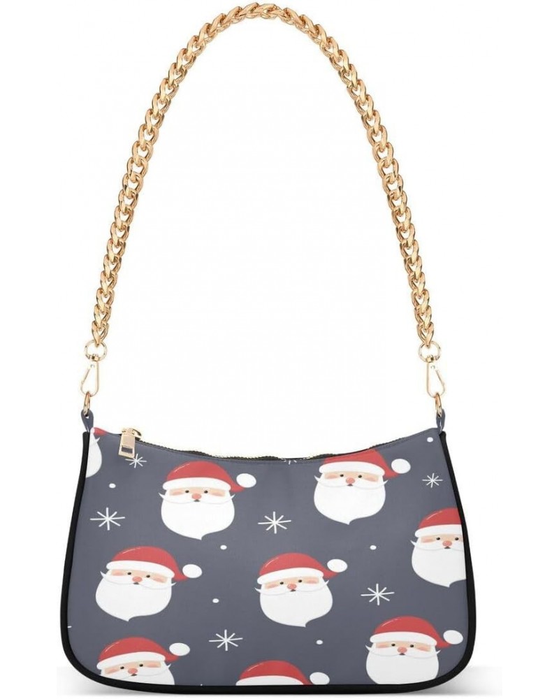 Christmas Snowflake Santa Claus Xmas Retro Women's Handbags Tote Crossbody Bag Purse Ladies Shoulder Bag Hobo Handbag $15.89 ...