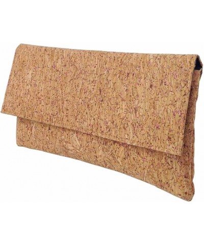 Metallic Cork Clutch Fuchsia $15.38 Clutches