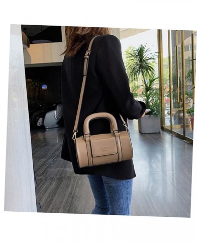 1pc cylinder shoulder bag cross body fanny bag purses for women womens crossbody purse womens cross body Khaki $14.14 Crossbo...