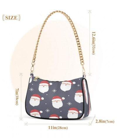 Christmas Snowflake Santa Claus Xmas Retro Women's Handbags Tote Crossbody Bag Purse Ladies Shoulder Bag Hobo Handbag $15.89 ...