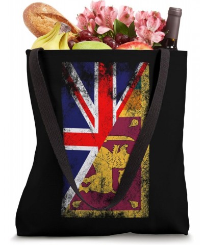 UK Sri Lanka Flags - United Kingdom Brit, British Sri Lankan Tote Bag $10.79 Totes