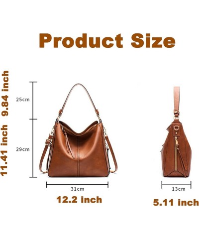 Hobo Bags for Women Handbags Purse Fashion Ladies Boho Shoulder Bag Crossbody Purses Grey $19.19 Hobo Bags