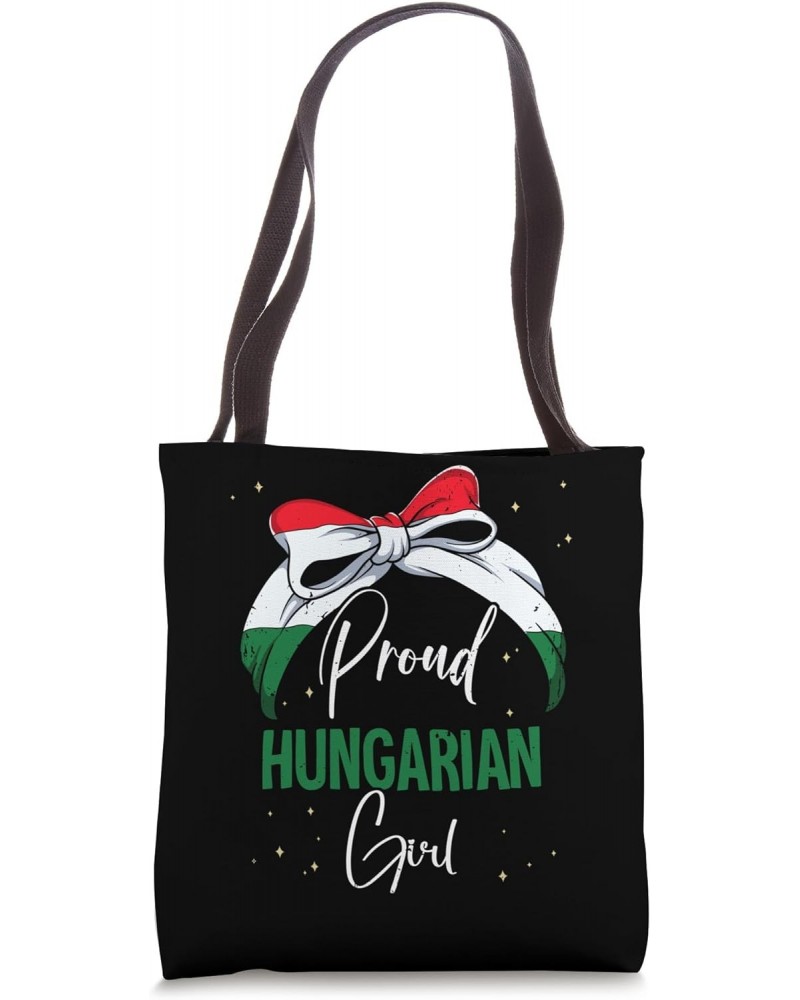 Proud Hungarian Girl Hungary Tote Bag $12.58 Totes