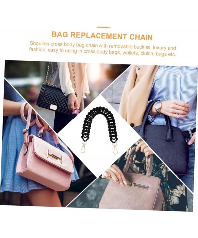 1pc Square Spiral Chain Replacement Bag Chain Womens Wallets Womens Handbags Metal Short Bag Chain Sling Purse Crossbody Wome...