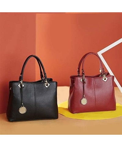 Small Shoulder Purses for Women Large Capacity Ladies Handbag Elegant Ladies One-Shoulder Messenger Bag (Color : Brown) Gray ...