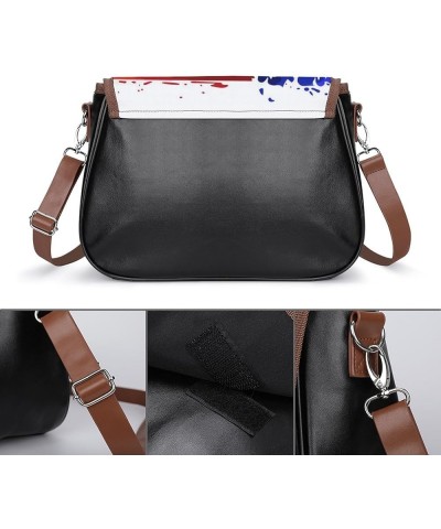 Women's Crossbody Purse - Leather Crossbody Bags for Women, Purse Bag for Travel Business Party Pattern (394) $20.49 Shoulder...