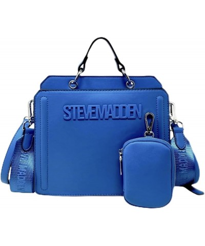 Bevelyn Convertible Crossbody Bag Blue Sapphire $52.12 Crossbody Bags