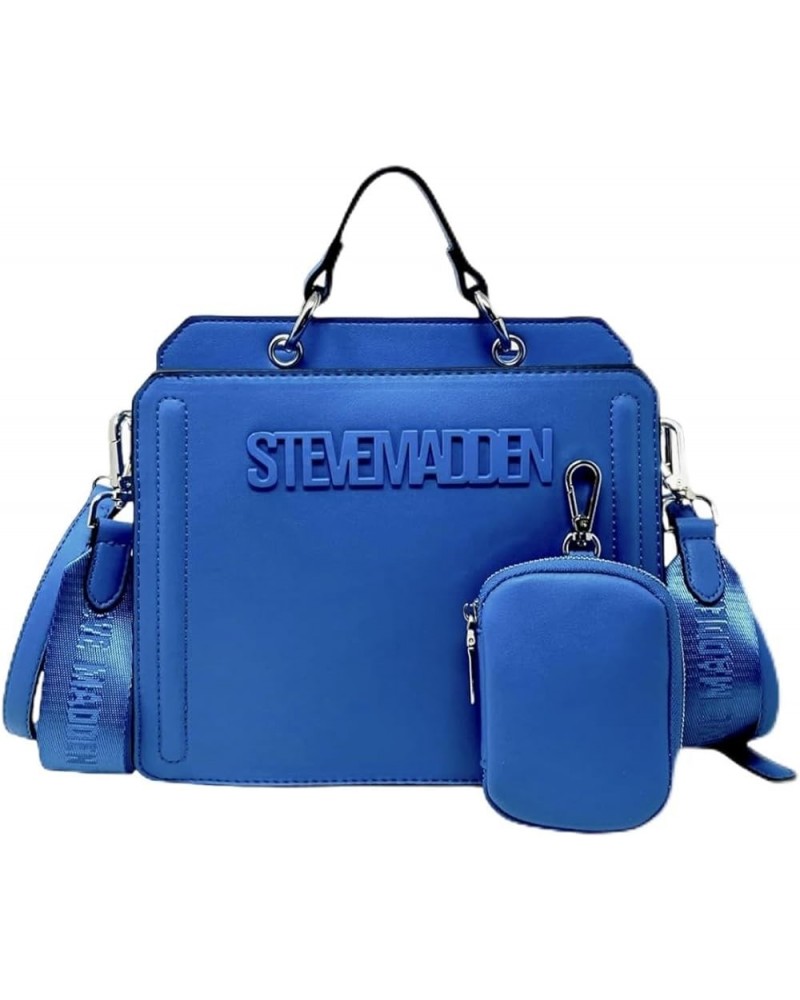 Bevelyn Convertible Crossbody Bag Blue Sapphire $52.12 Crossbody Bags