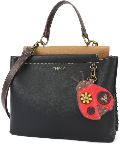 Charming Satchel - Ladybug - Black $31.50 Satchels