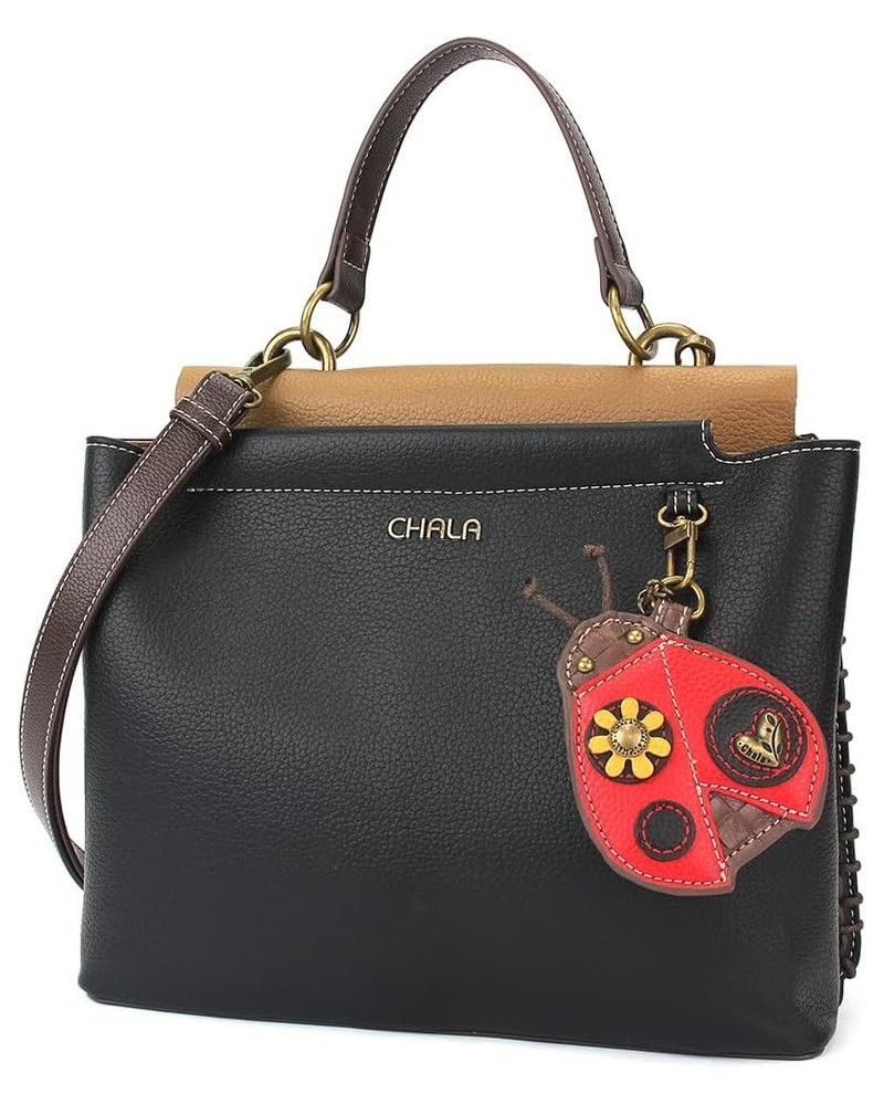 Charming Satchel - Ladybug - Black $31.50 Satchels