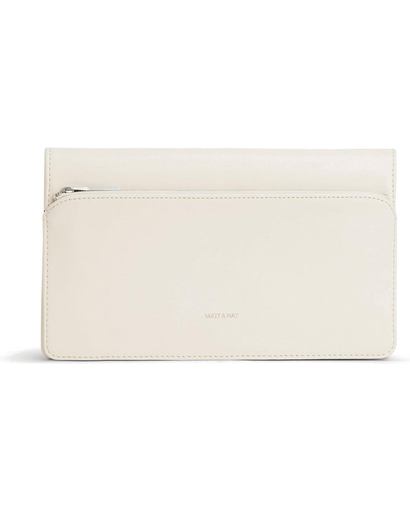 Petite Loom Structured Clutch, Tofu $49.50 Clutches