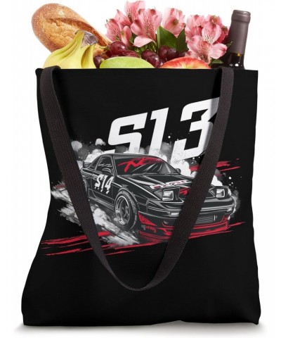 JDM Tokyo Japan Racing Drifting Art S13 Japanese Drift Car Tote Bag $9.43 Totes