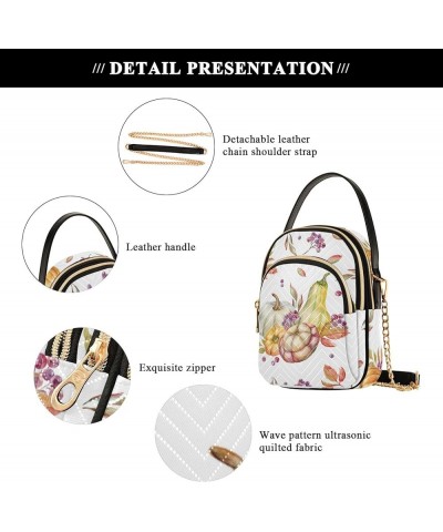 Small Crossbody Handbag for Women Mini Over Shoulder Purse with Three Zippered Pockets Durable Travel Purse Color-hf019 $11.2...