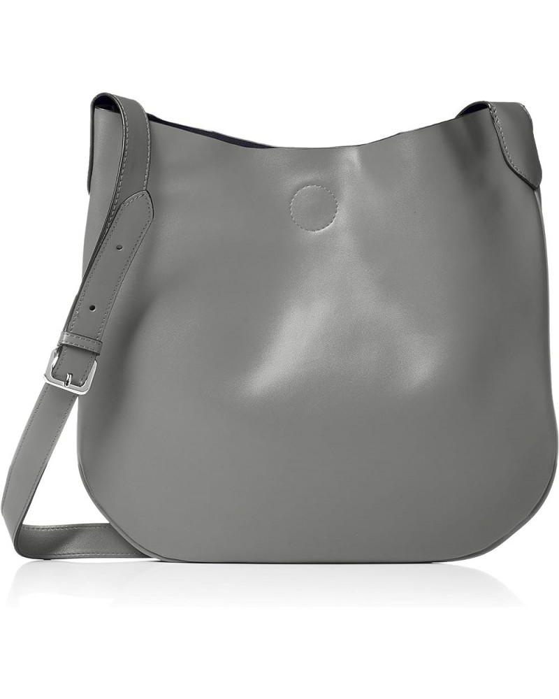 Leather Smart Shoulder 8808 Grey (Grey Marl) $27.19 Shoulder Bags