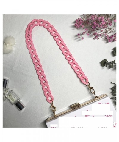 yaoqijie 1 PC 60cm/120cm Detachable Replacement Shoulder Bag Strap Fish Bone Acrylic Resin Handbag Chain Strap Bands Bag Acce...