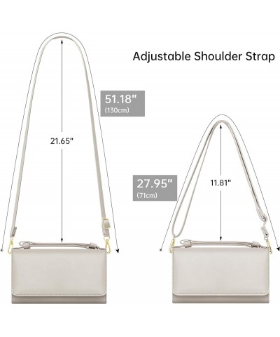 Small Crossbody Bag for Women Cell Phone Wallet Purse Mini Shoulder Handbags with Card Slots B- Horizontal Version Khaki $17....