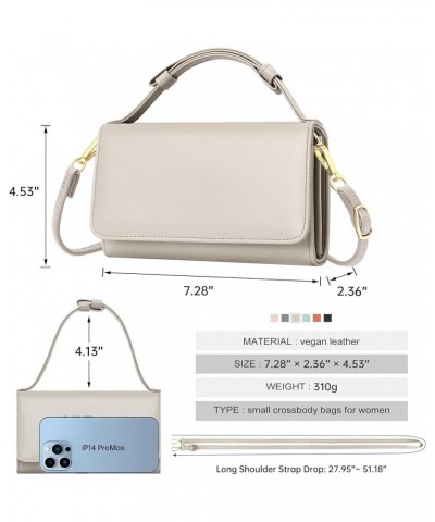 Small Crossbody Bag for Women Cell Phone Wallet Purse Mini Shoulder Handbags with Card Slots B- Horizontal Version Khaki $17....