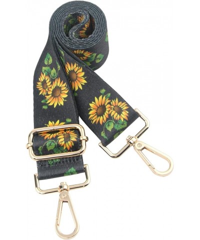 Replacement Purse Strap,Wide Adjustable Crossbody Straps for Handbags Sunflower $9.00 Crossbody Bags