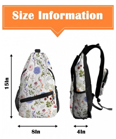 Sling Backpack, It's Not Fall Without Football Mapple Leaf Beige Background Waterproof Lightweight Small Sling Bag, Travel Ch...