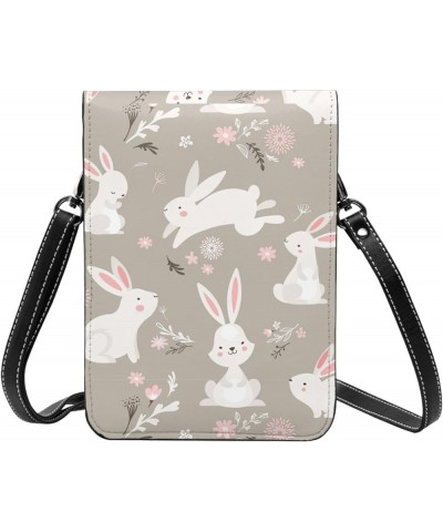 Dog Corgi Print Fashion Small Crossbody Bags Cell Phone Purse With Credit Card Slots Women Wallet Easter Bunny Floral $17.34 ...