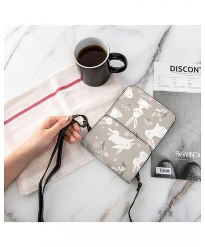 Dog Corgi Print Fashion Small Crossbody Bags Cell Phone Purse With Credit Card Slots Women Wallet Easter Bunny Floral $17.34 ...