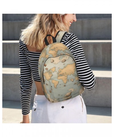 Sea Shell Print Lightweight Travel Canvas Backpack Casual Daypack For Men Women Work, Sports, Beach Black Medium $18.01 Backp...