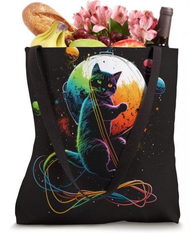 Funny astraunot cat Design cat lovers Cool space lover Tote Bag $10.14 Totes