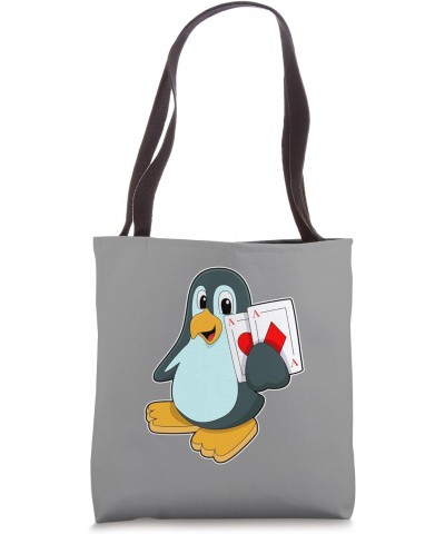 Penguin Card game Tote Bag $10.75 Totes