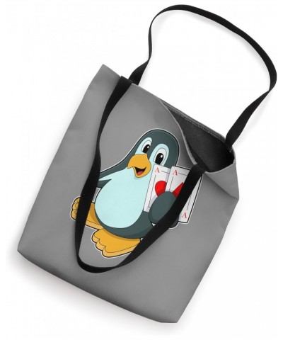 Penguin Card game Tote Bag $10.75 Totes