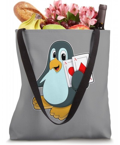 Penguin Card game Tote Bag $10.75 Totes