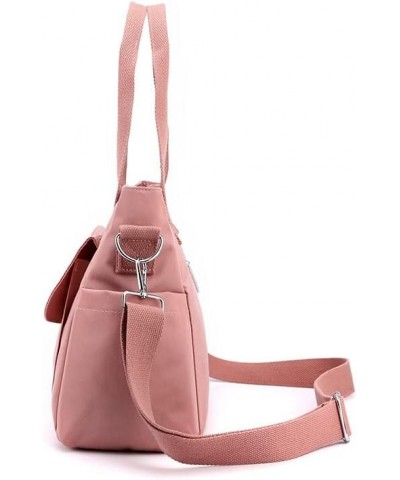 Women's Canvas Tote Bag Crossbody Satchel Bag Nylon Purse Shoulder Bag Hobo Bag Cute Large Size Casual Clutch A-pink $31.41 T...