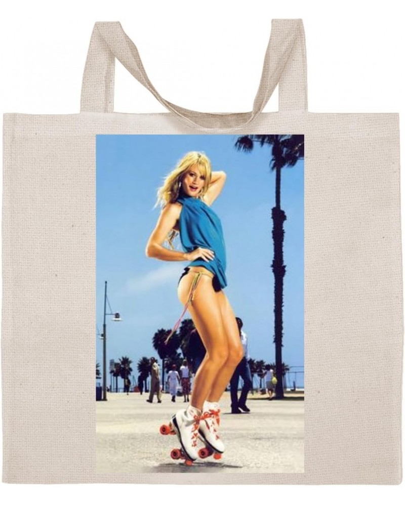 Cameron Richardson - Cotton Photo Canvas Grocery Tote Bag IDPP32591 $19.34 Totes