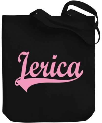 Jerica Baseball Style Canvas Tote Bag 10.5" x 16" x 4 $18.80 Totes