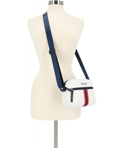 Candid Camera Adjustable Crossbody Bowline White $15.89 Crossbody Bags