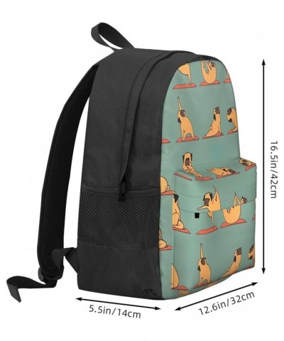 Yellow Chicken Print Storage Bag, Shoulder Bag, Leisure Bag, Large Capacity Leisure Sports Shoulder Bag Yoga Pug One Size $23...