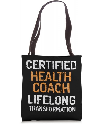 Certified Health Coach Fitness Lover Health Coaching Tote Bag $11.88 Totes