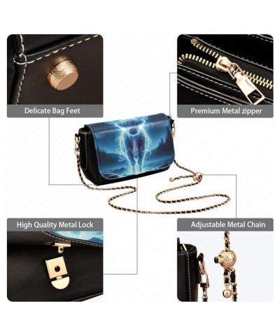 Crossbody Bags for Women Trendy Women's Black Shoulder Bag Small PU Leather Flap Cross Body Bag Handbags Pattern21 $20.49 Cro...