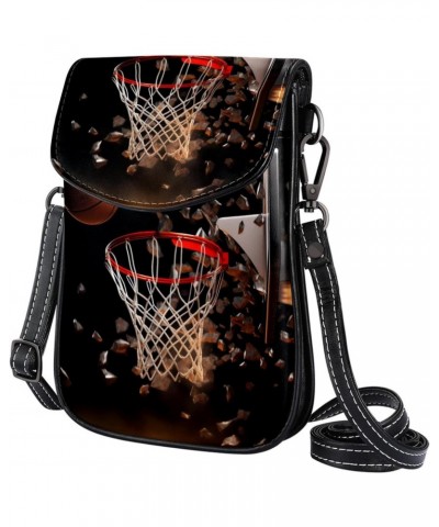 Crossbody Bags for Women,Crossbody Bag Men,Small Sling Bag,Basketball Sport,Crossbody Purse $13.57 Crossbody Bags