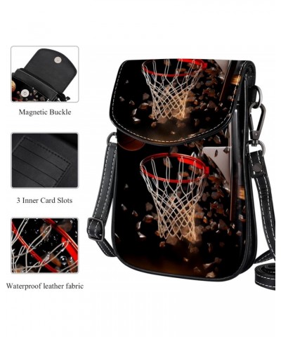 Crossbody Bags for Women,Crossbody Bag Men,Small Sling Bag,Basketball Sport,Crossbody Purse $13.57 Crossbody Bags