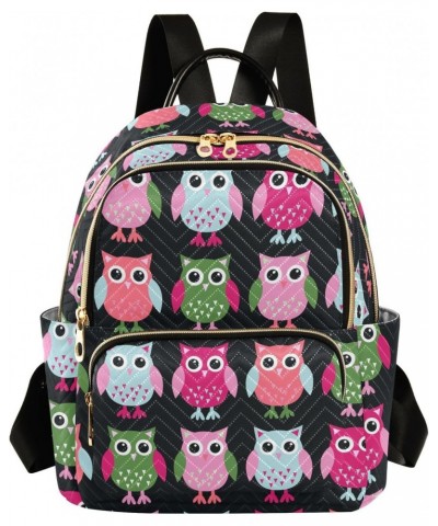 Owl Fashion Backpack Purse for Women Multipurpose Casual Daypack with Multi Pockets & Secured Zipper Ladies Gift for Shopping...