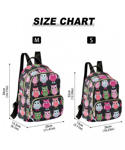 Owl Fashion Backpack Purse for Women Multipurpose Casual Daypack with Multi Pockets & Secured Zipper Ladies Gift for Shopping...