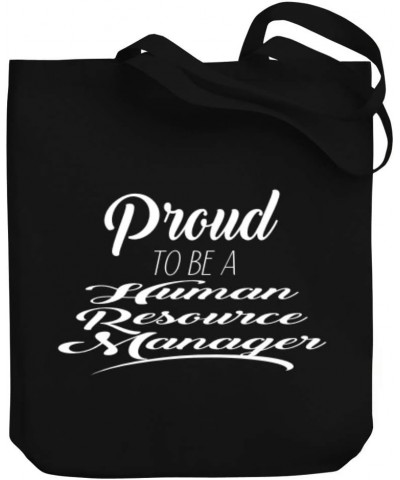 Proud to be an Human Resource Manager Canvas Tote Bag 10.5" x 16" x 4 $19.60 Totes