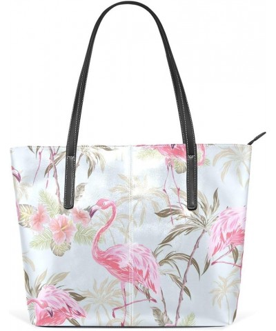 Handbags for Women Tote Bags with 11.08"(L) x 3.54"(W) x 11.02"(W) - Sunflower Bird Flamingo Hibiscus Flower Palm Tree $19.77...