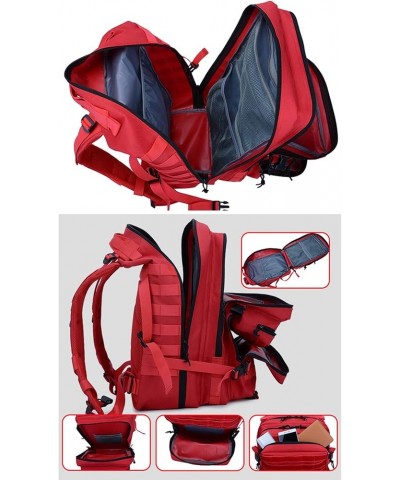 45L Military Backpack Tactica Rucksack Outdoor Assault Pack Hiking Travel Rucksacks Red $54.73 Backpacks