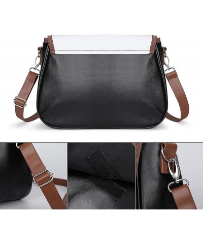 Fashion Crossbody Bags Women's Shoulder Bags Classic City Leather Satchels Hobo Bags Tokyo Tower Red Color6 $29.99 Hobo Bags